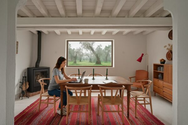 Teletrabajo en Extremadura - Finca el Azahar